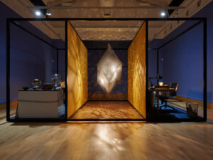 Slow Arc Inside a Cube XVIII, 2025